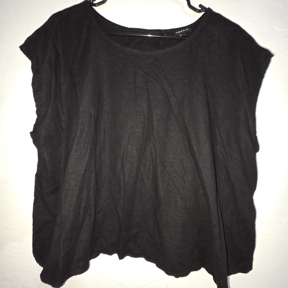 Torrid Black Short Sleeve Women's Top